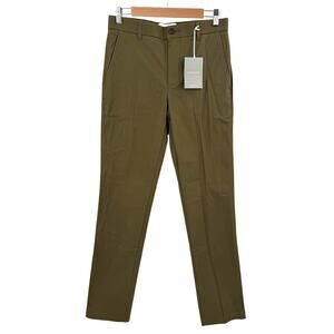 Everlane Straight Twill Pant in olive Size 28x32